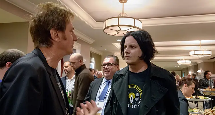 Michael Kurtz and Jack White