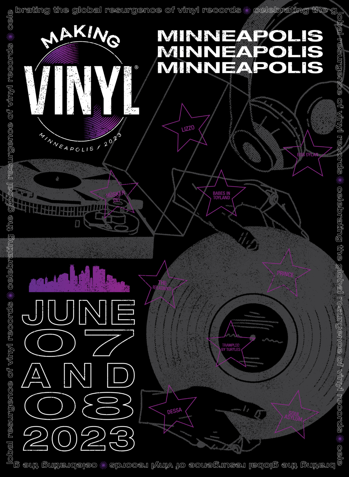 Minneapolis 2023 Making Vinyl